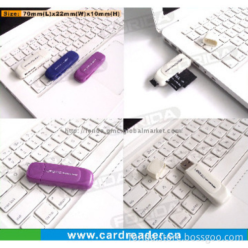 Multi Functional SD Card TF Card usb 2.0 card reader,card reader usb